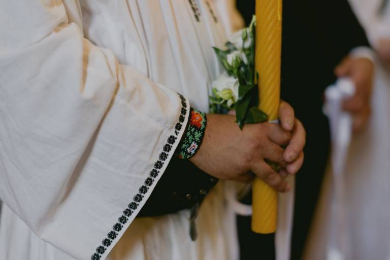 Traditional Wedding Costume in Cluj Romania