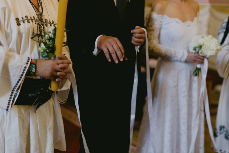 Traditional Wedding Costume, Romania